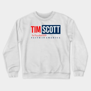 Tim Scott For President America Crewneck Sweatshirt